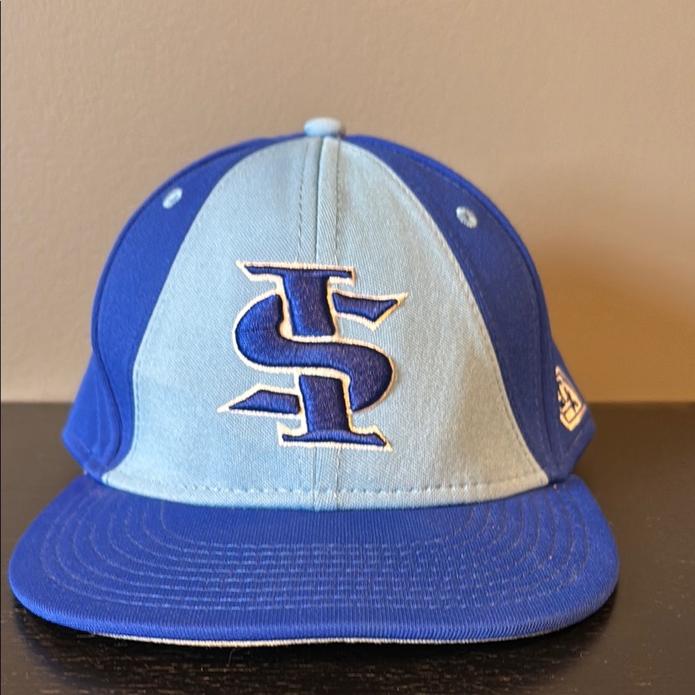 Blue and Light Blue Indiana State Sycamores Baseball Cap